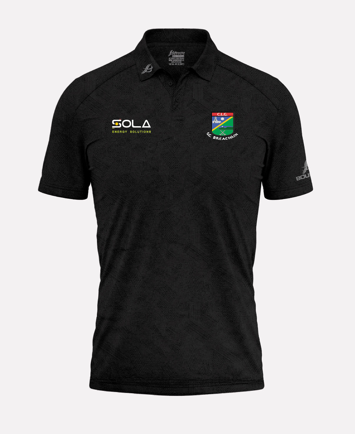 JK Brackens GAA BARR Polo Shirt (Black)