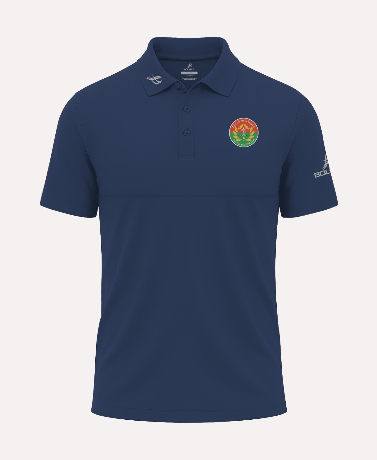 John Mitchels GAA FORTIS Polo Shirt (Navy)