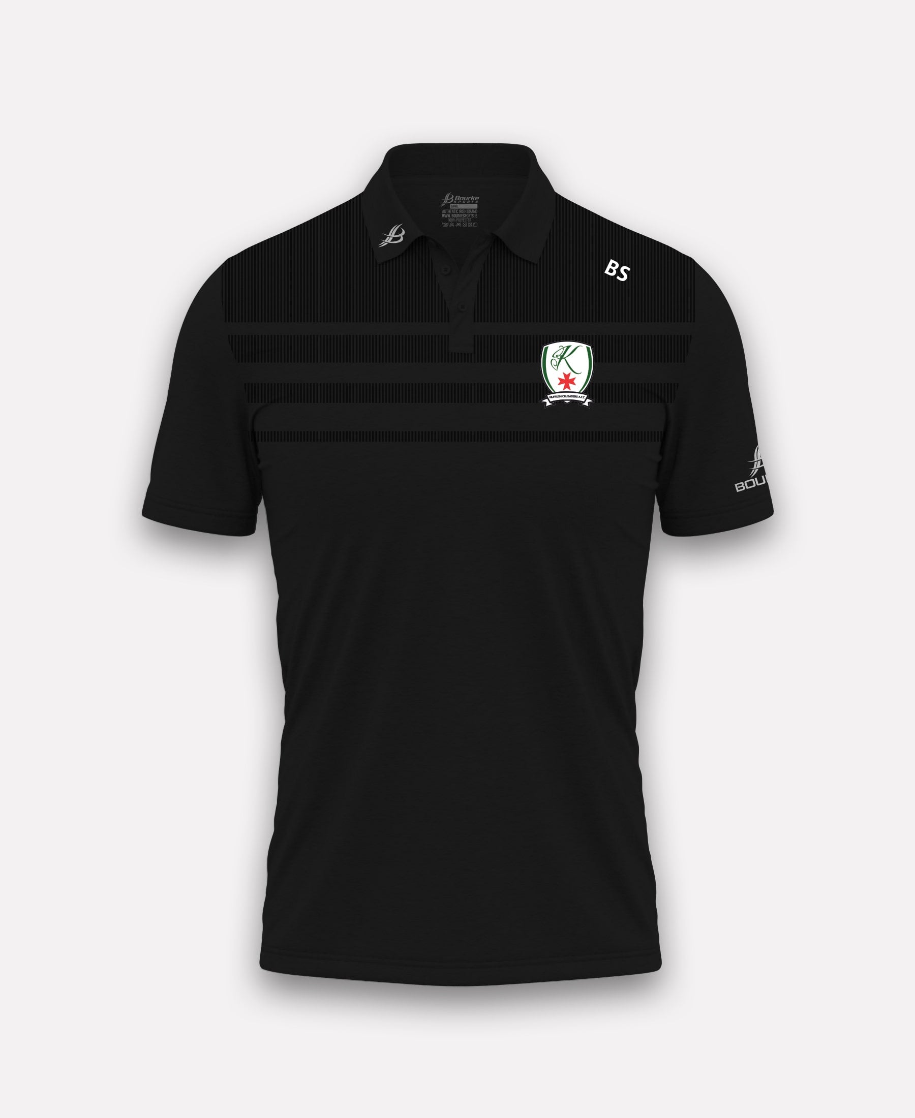 Kilfrush Crusaders FC TACA Polo Shirt (Black)