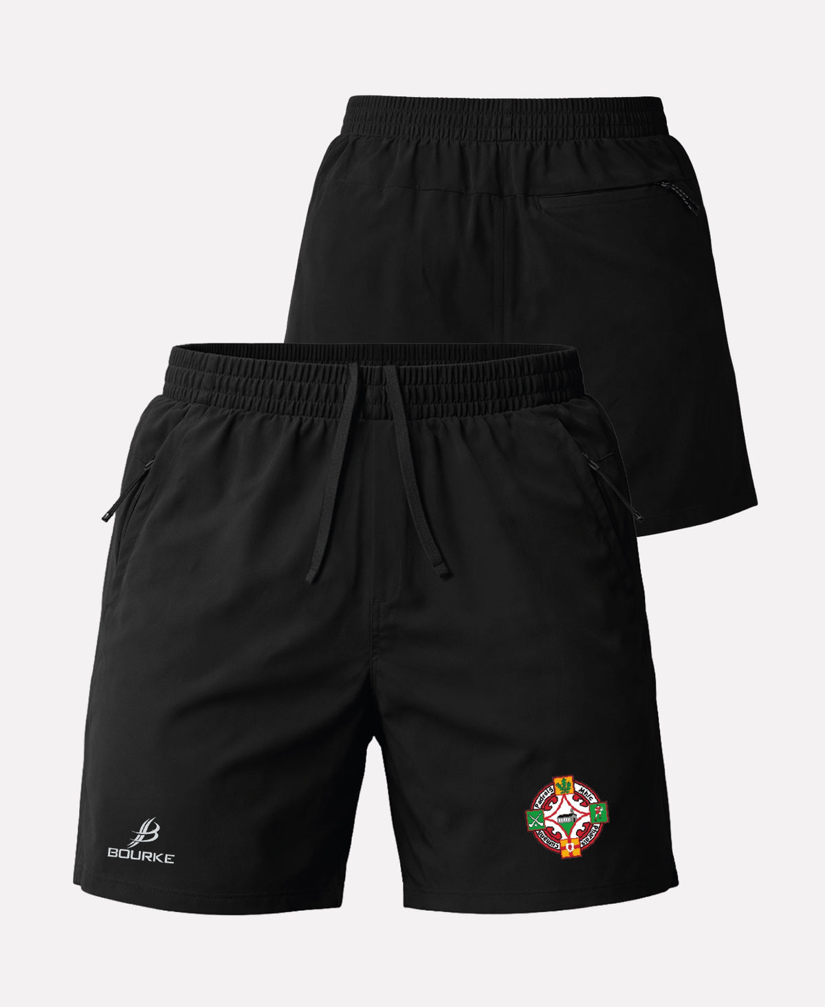 Kilrea Camogie SORA Gym Shorts (Black)