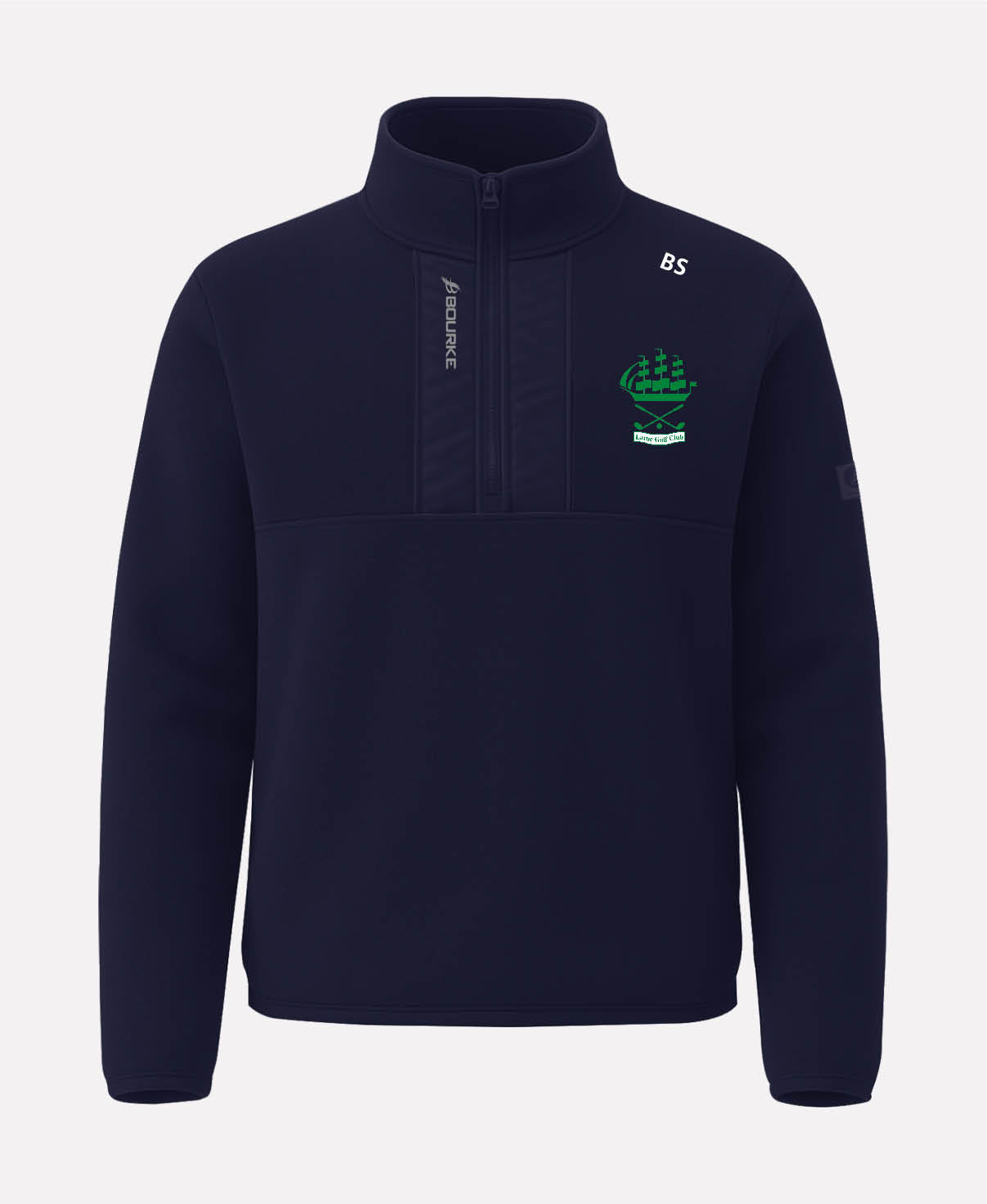 Larne Golf Club TEASRA Half Zip Fleece (Navy)