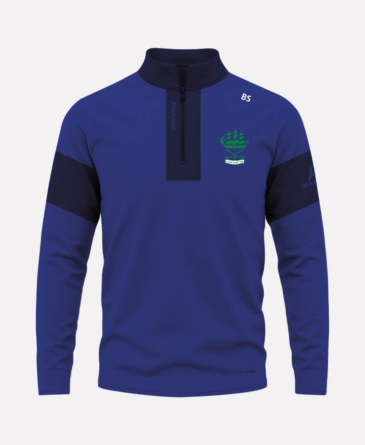 Larne Golf Club TEASRA Half Zip (Navy/Blue)