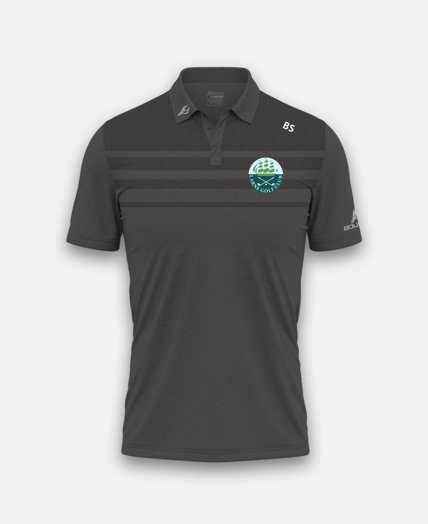 Larne Golf Club TACA Polo Shirt (Grey)