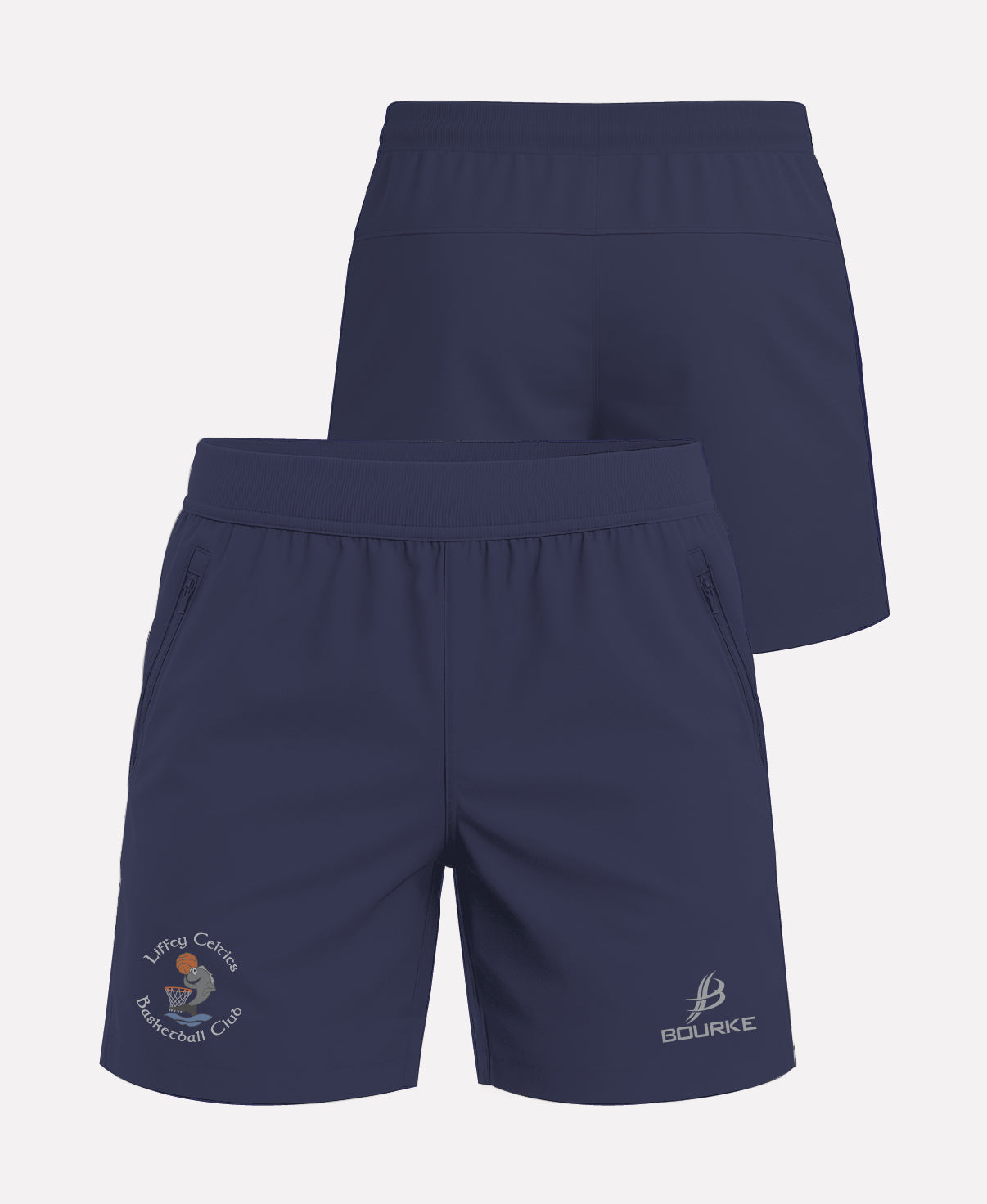 Liffey Celtics FORTIS Gym Shorts (Navy)