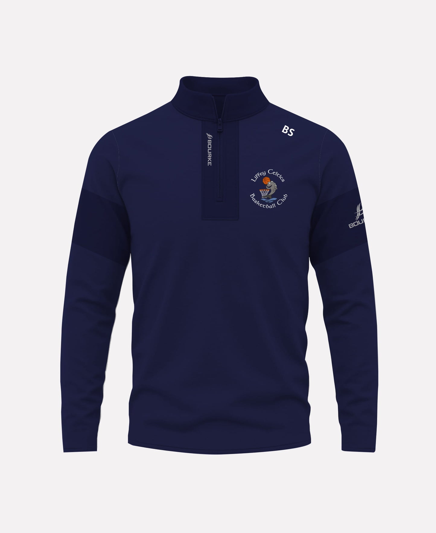 Liffey Celtics TEASRA Half Zip (Navy)
