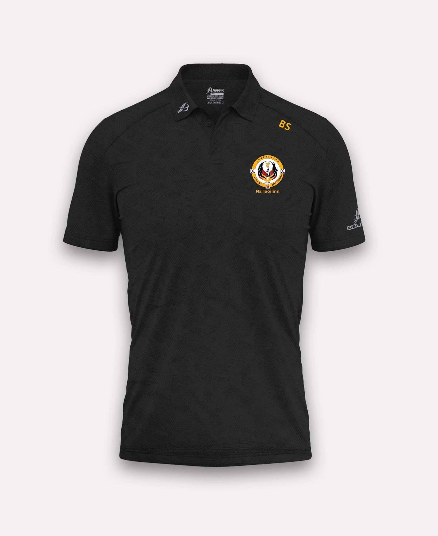Lisburn Social Hurling BARR Polo Shirt (Black)
