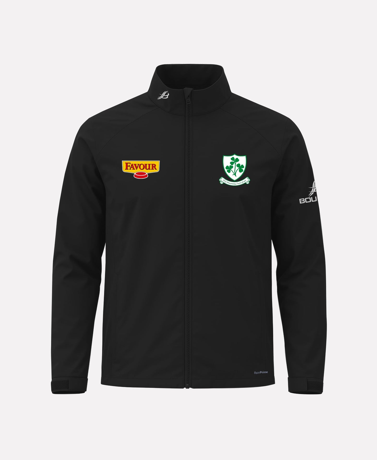 Loughgiel Shamrocks TEASRA Waterproof Jacket (Black)