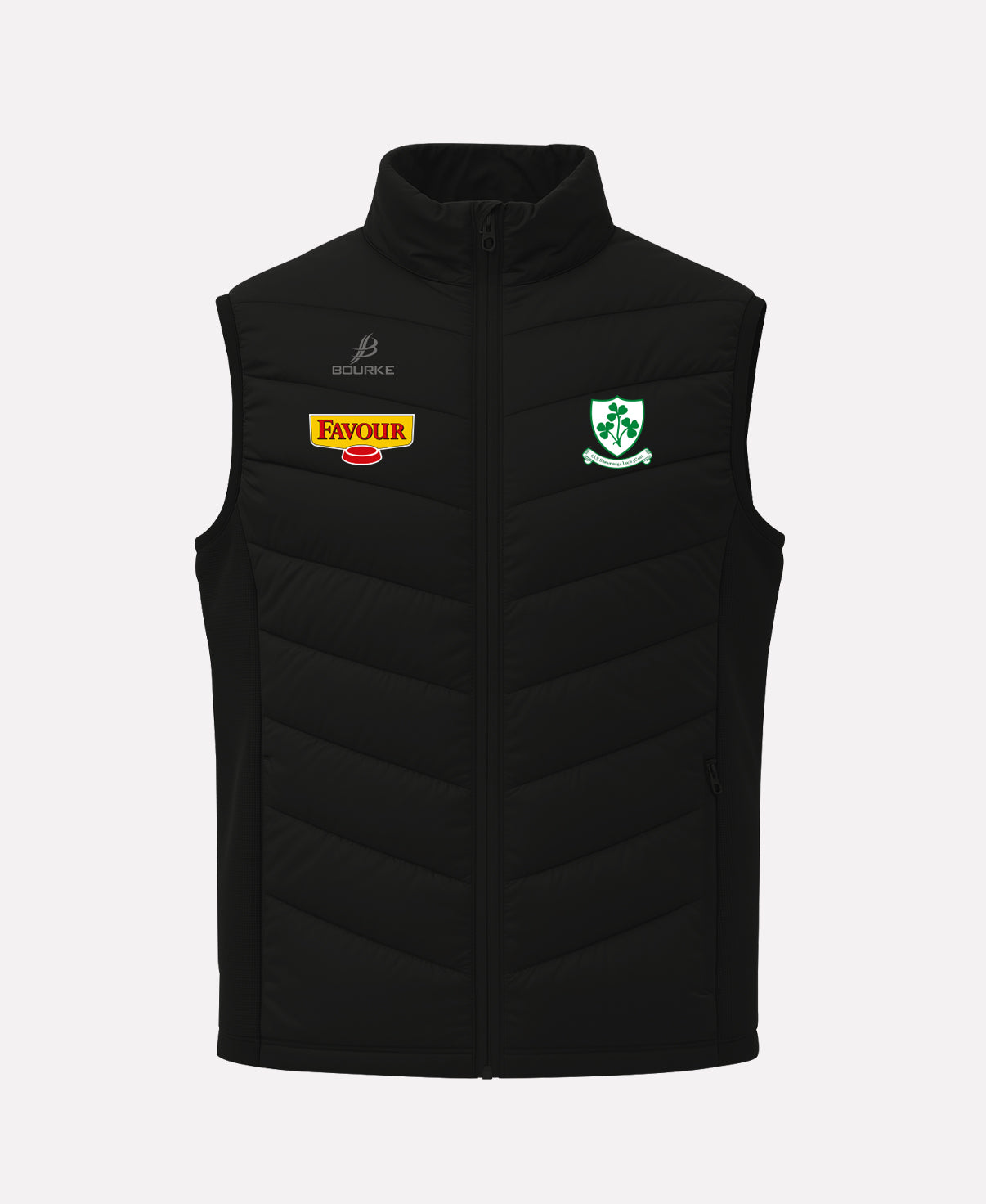 Loughgiel Shamrocks FORTIS Gilet (Black)