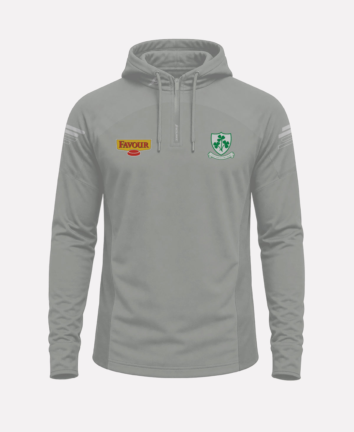 Loughgiel Shamrocks SORA Half Zip Hoodie (Grey)