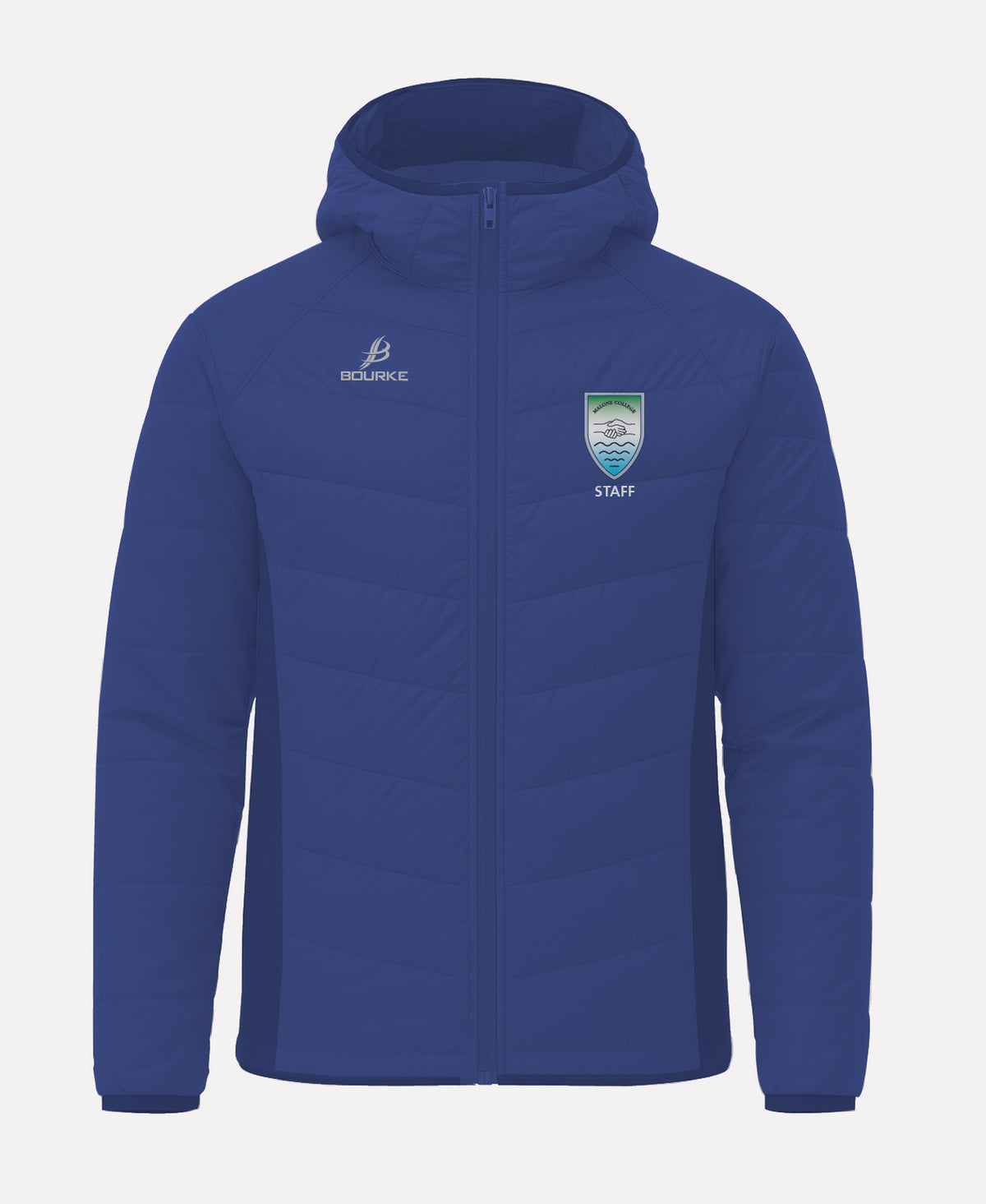 Malone College Belfast STAFF FORTIS Hooded Jacket (Navy)