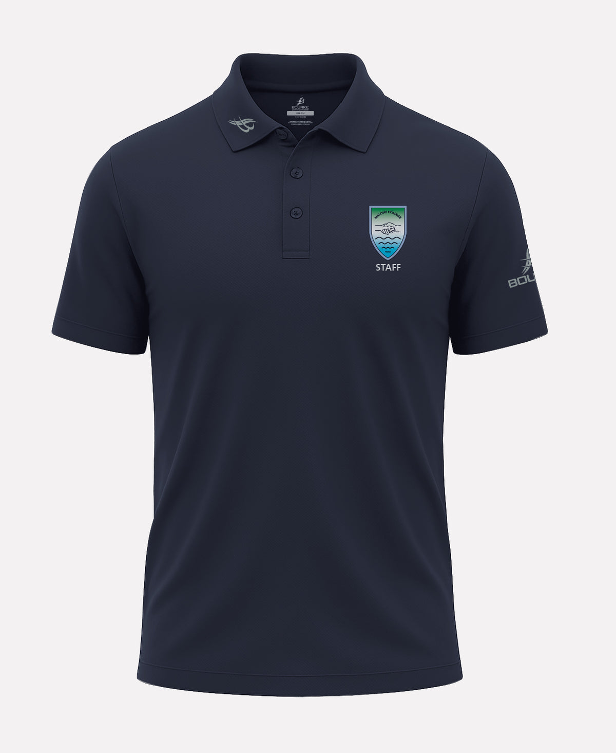 Malone College Belfast STAFF FORTIS Polo Shirt (Navy)