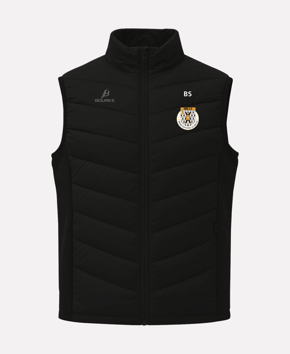 Mills Irish Dancing FORTIS Gilet (Black)