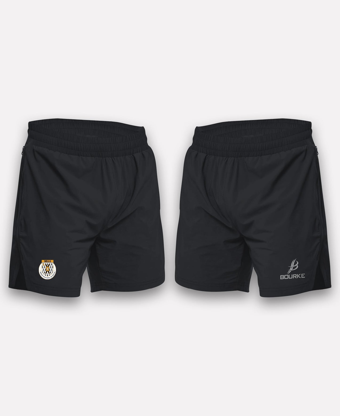 Mills Irish Dancing BARR Gym Shorts (Black)