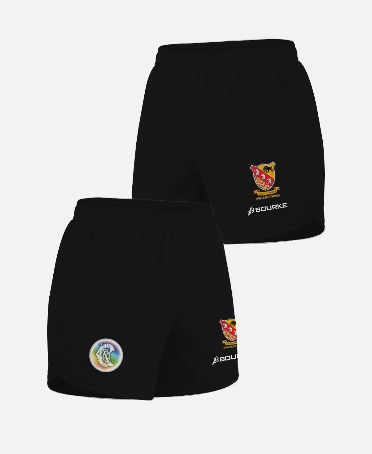 Moycarkey Borris Camogie Womens Shorts (Black)
