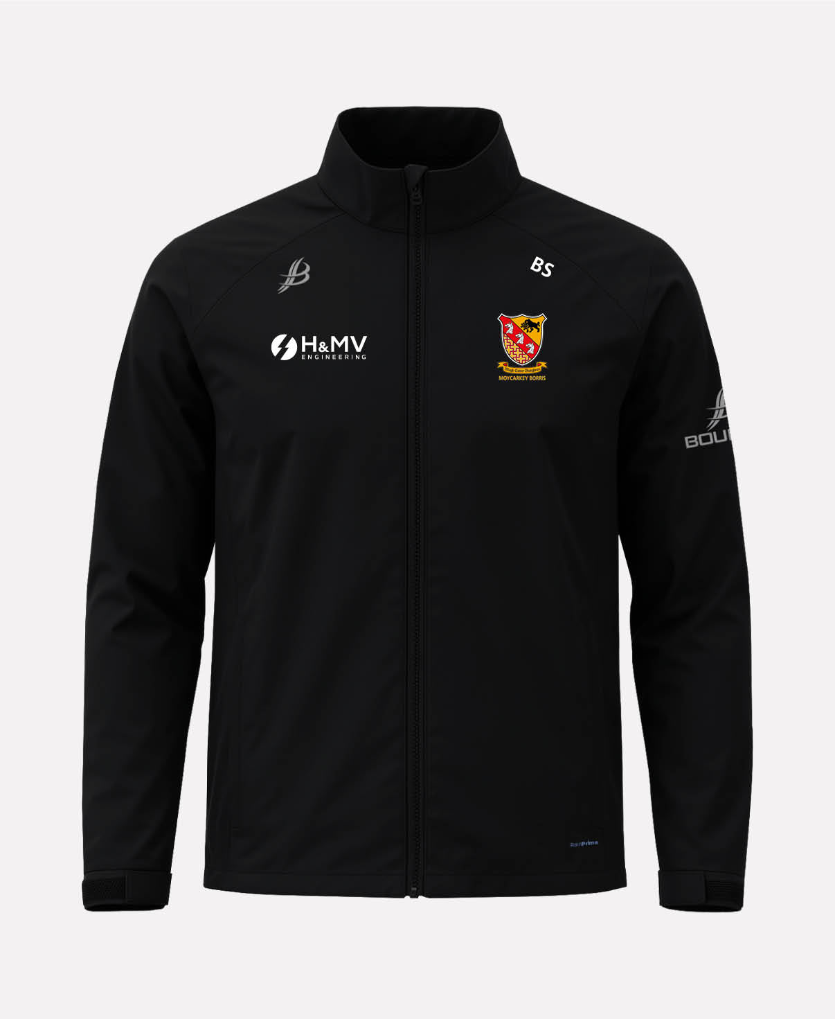 Moycarkey Borris GAA TEASRA Waterproof Jacket (Black)