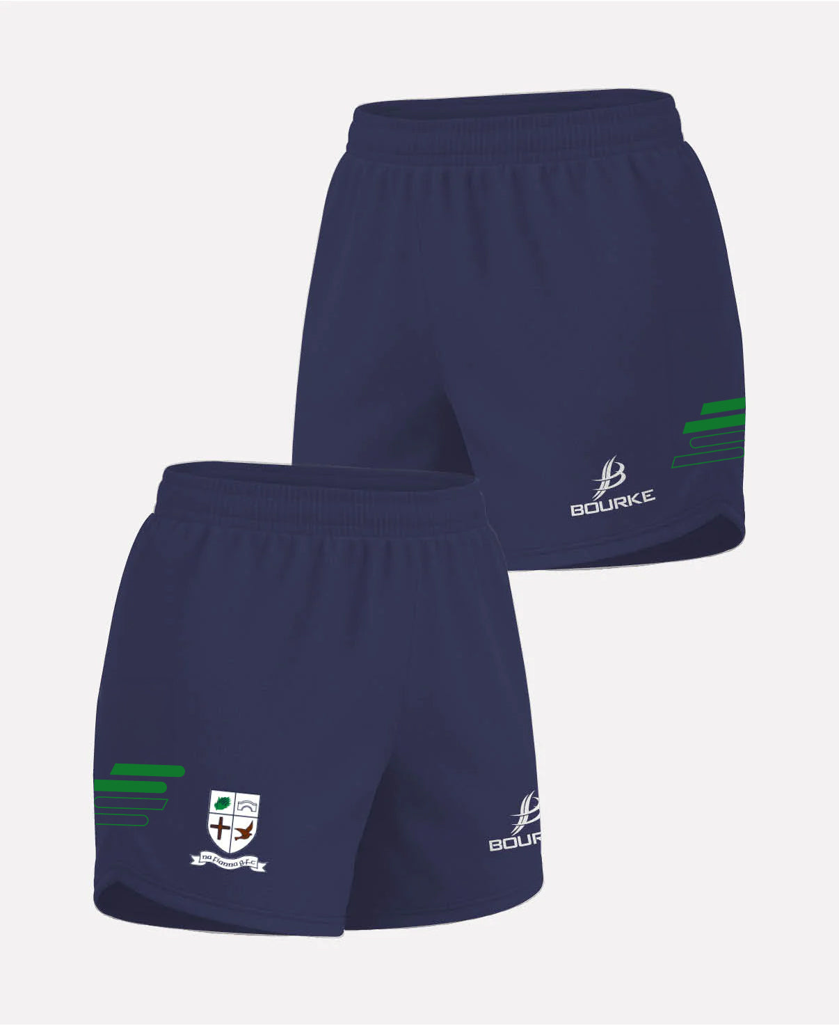 Na Fianna LGFA Flex Shorts 2025/26 (Navy/Green)
