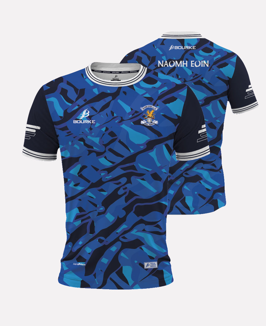 Naomh Eoin GAA Belfast Training Jersey 26/27 (Blue/Navy/White)