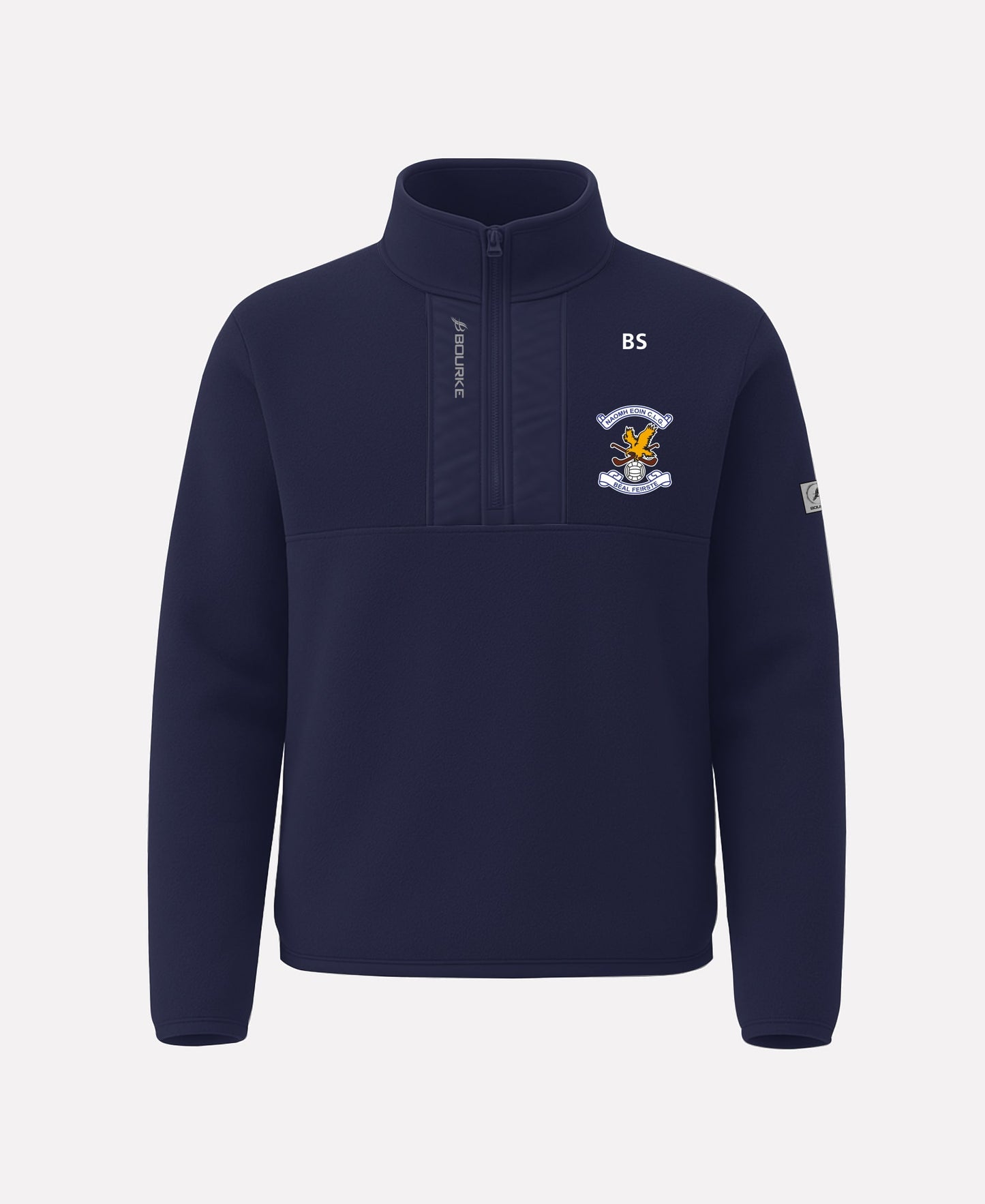 Naomh Eoin GAA Belfast TEASRA Half Zip Fleece (Navy)