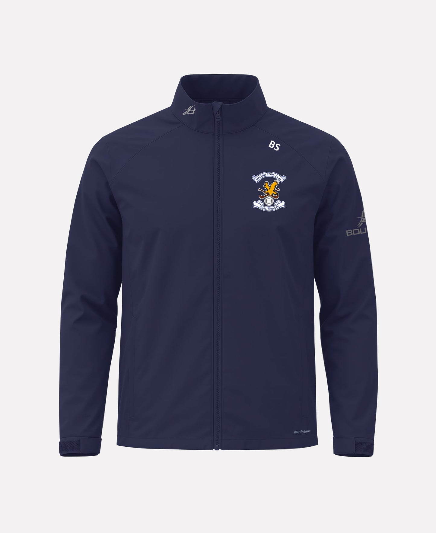 Naomh Eoin GAA Belfast TEASRA Waterproof Jacket (Navy)