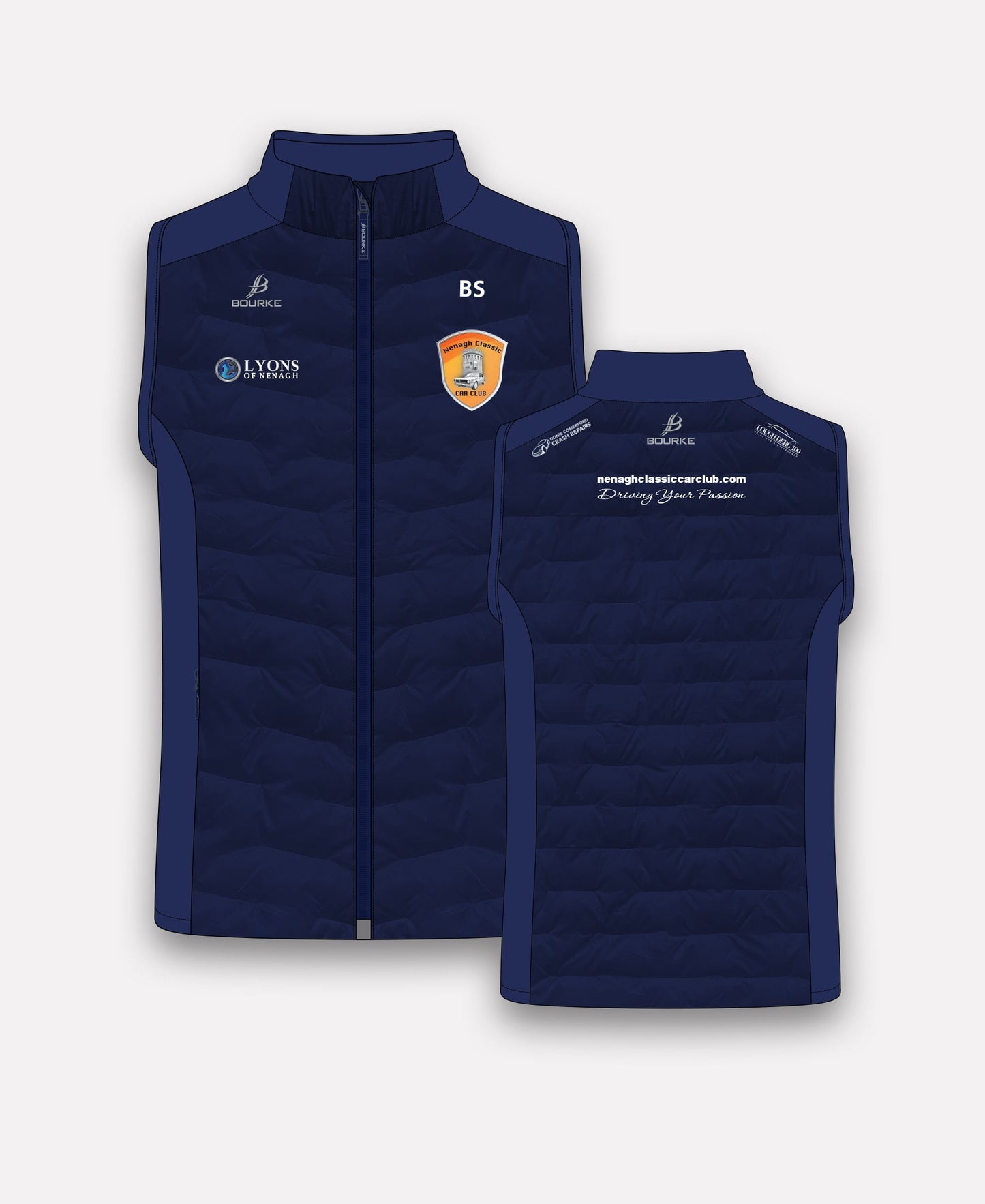 Nenagh Classic Car Club Croga Hybrid Gilet (Navy)