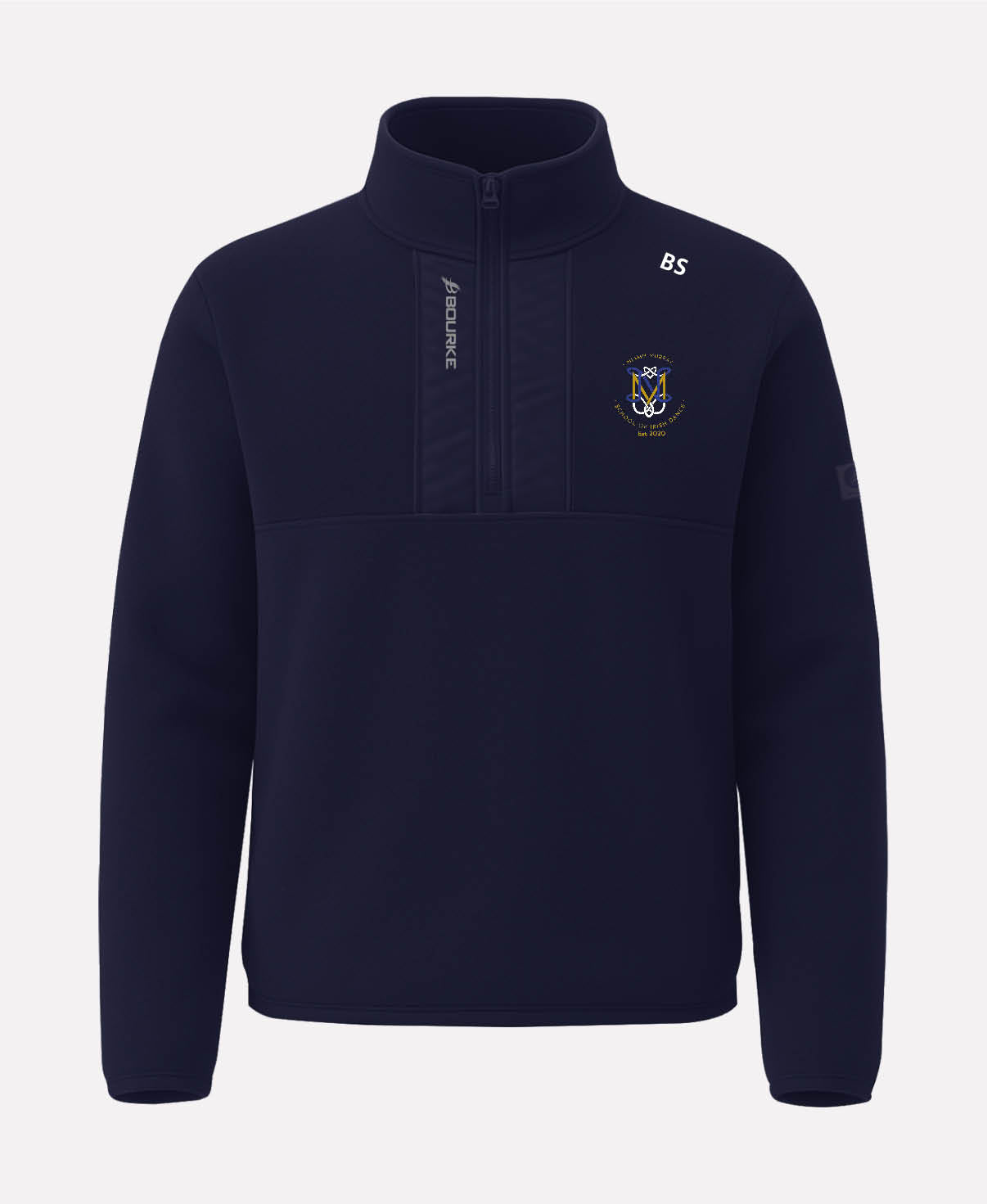 Niamh Murray School Of Irish Dance TEASRA Half Zip Fleece (Navy)