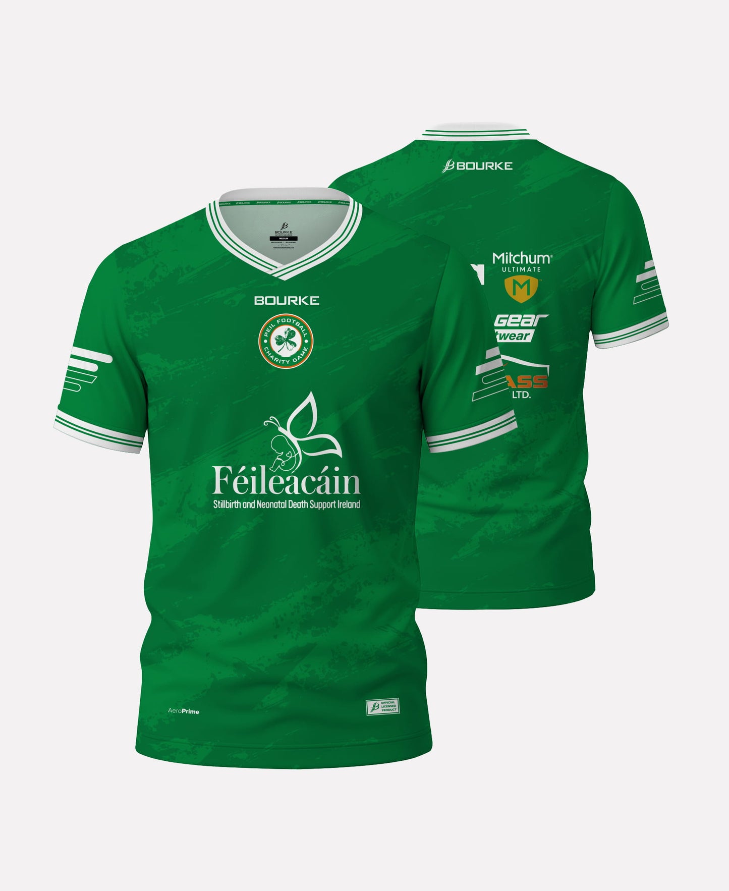 Peil Football Jersey 2026 (Green/White)