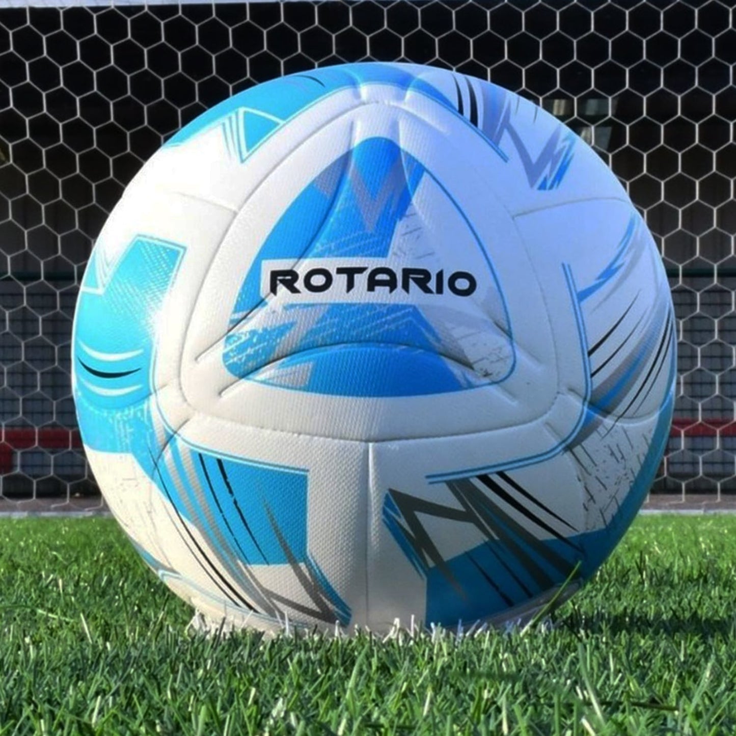 Precision Rotario FIFA Quality Pro Match Football 2024 (White/Cyan/Black/Silver)