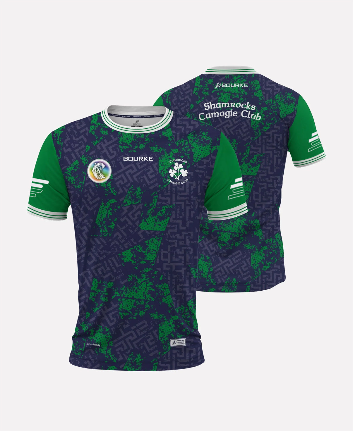 Shamrocks Camogie Galway Jersey (Navy/Green)