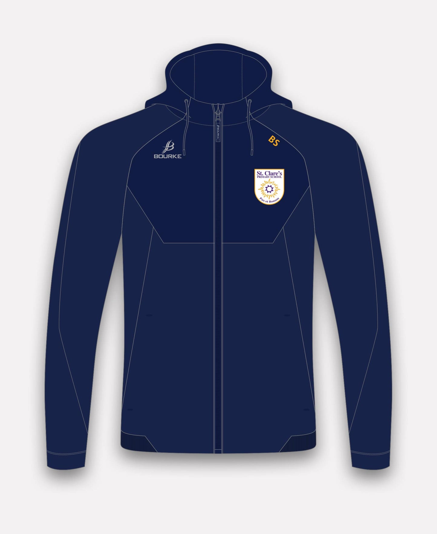 St Clare's PS Belfast BARR Hoody (Navy)