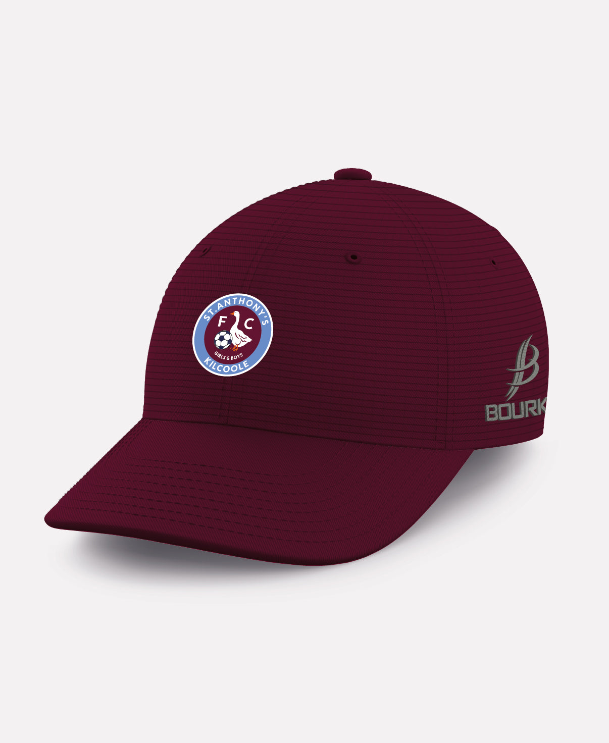 St Anthonys FC CROGA Baseball Cap (Maroon)