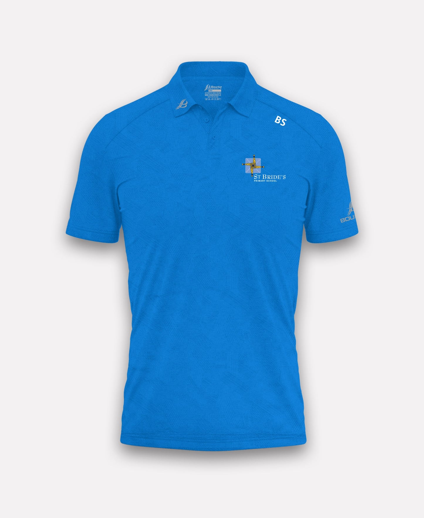 St. Bride's PS Belfast BARR Polo Shirt (Blue)