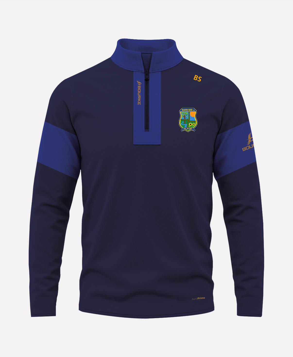 St Brigids Belfast TEASRA Half Zip (Navy/Blue)