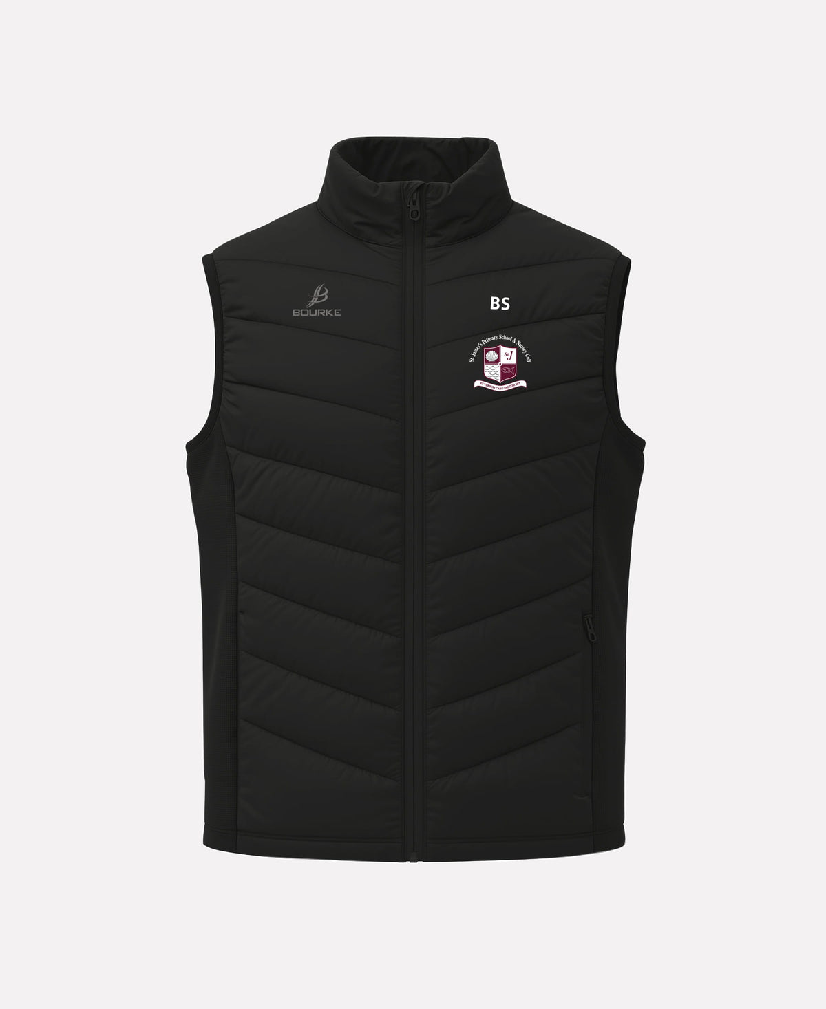 St James PS Rathcoole STAFF FORTIS Gilet (Black)