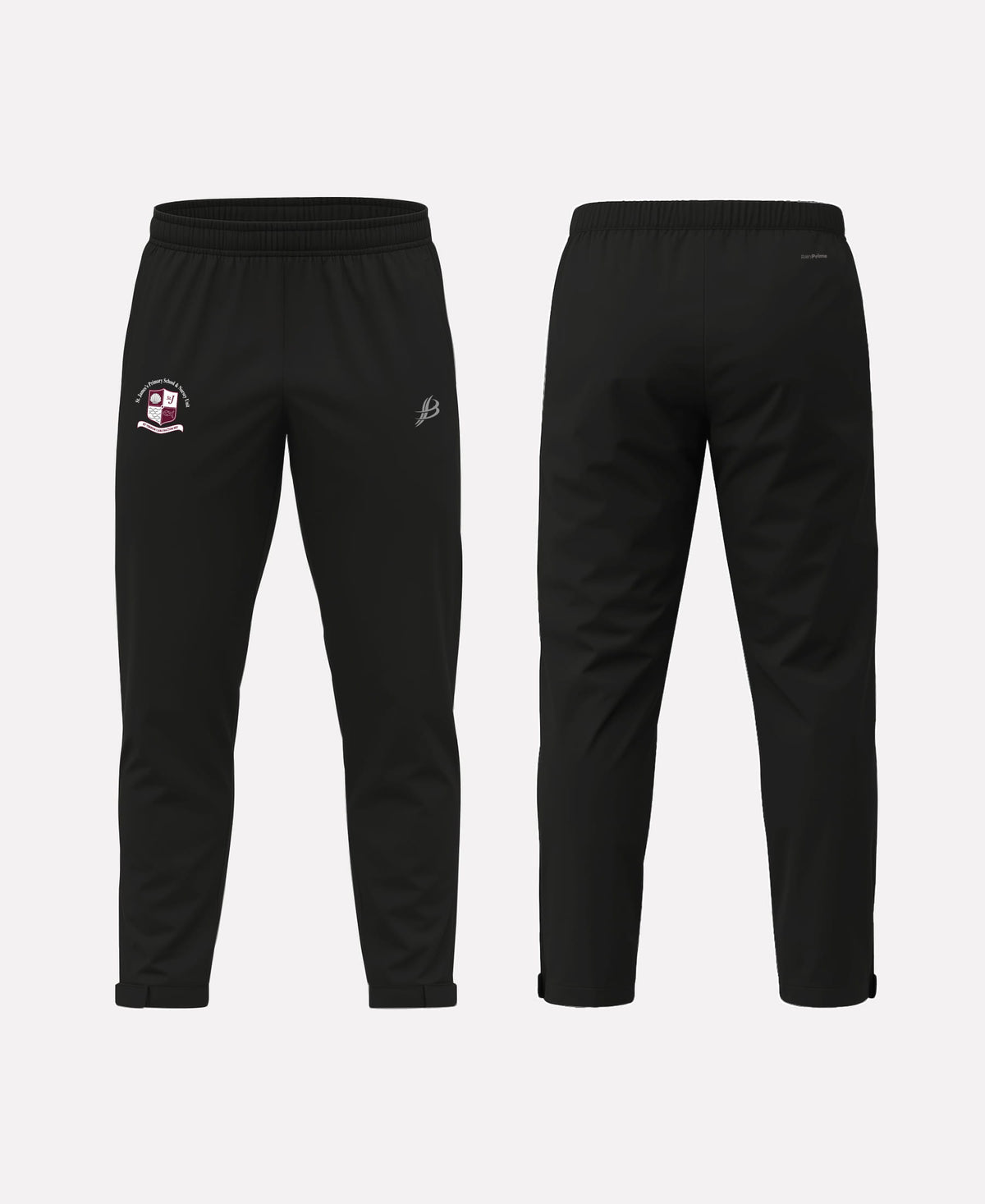 St James PS Rathcoole STAFF TEASRA Waterproof Pants (Black)