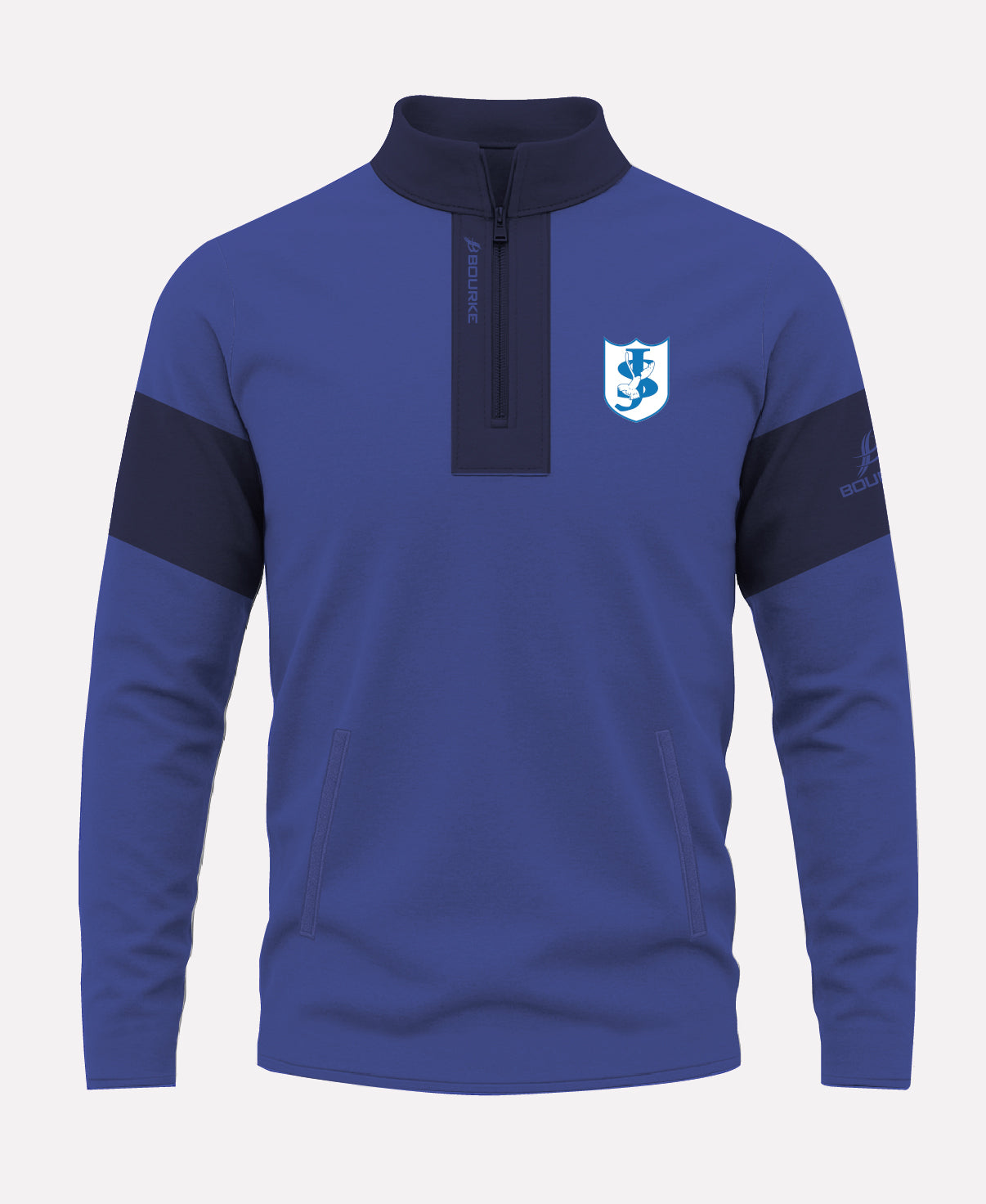 St Josephs PS Belfast STAFF TEASRA Half Zip (Navy/Blue)