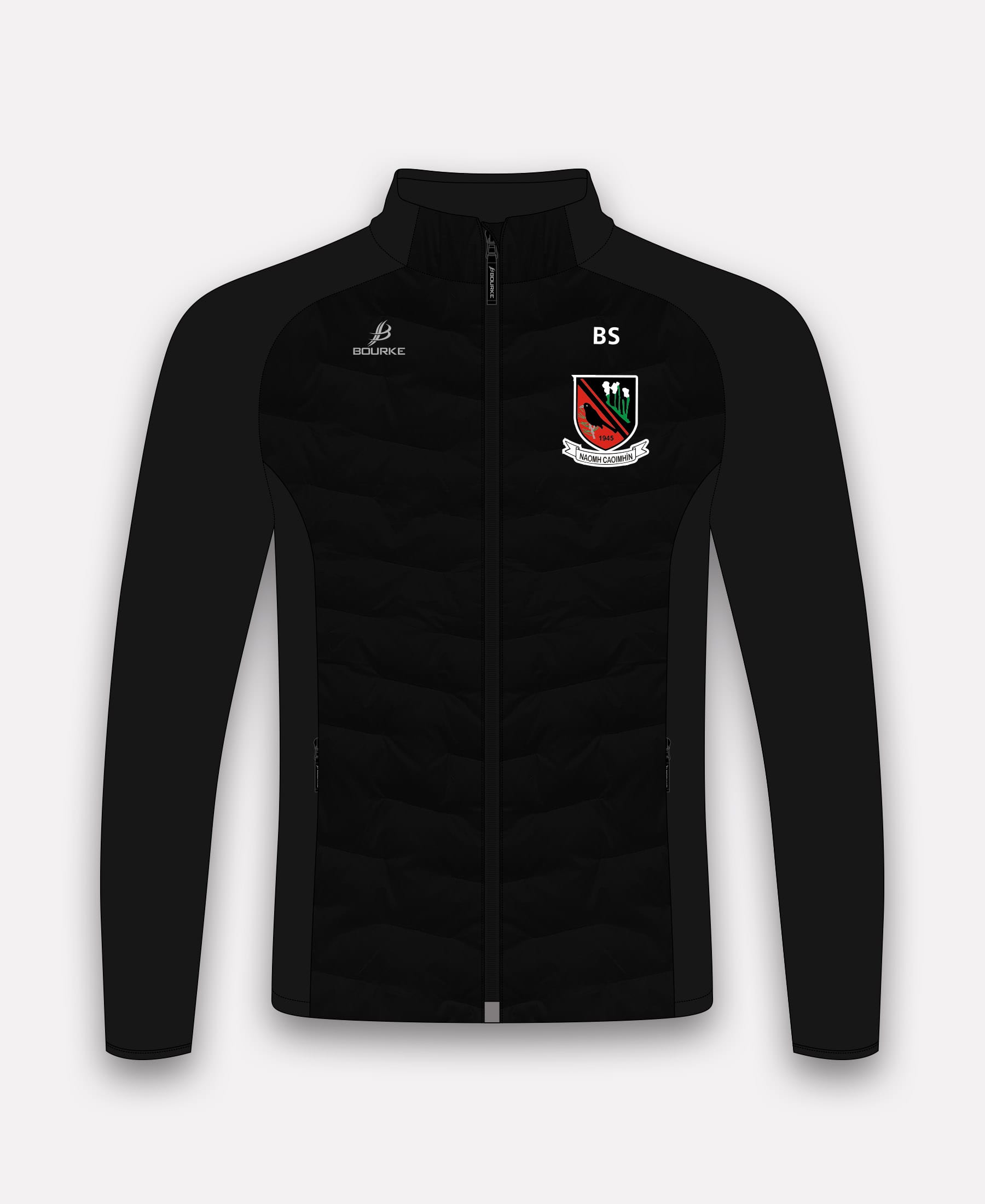 St Kevins GAA Croga Hybrid Jacket (Black)