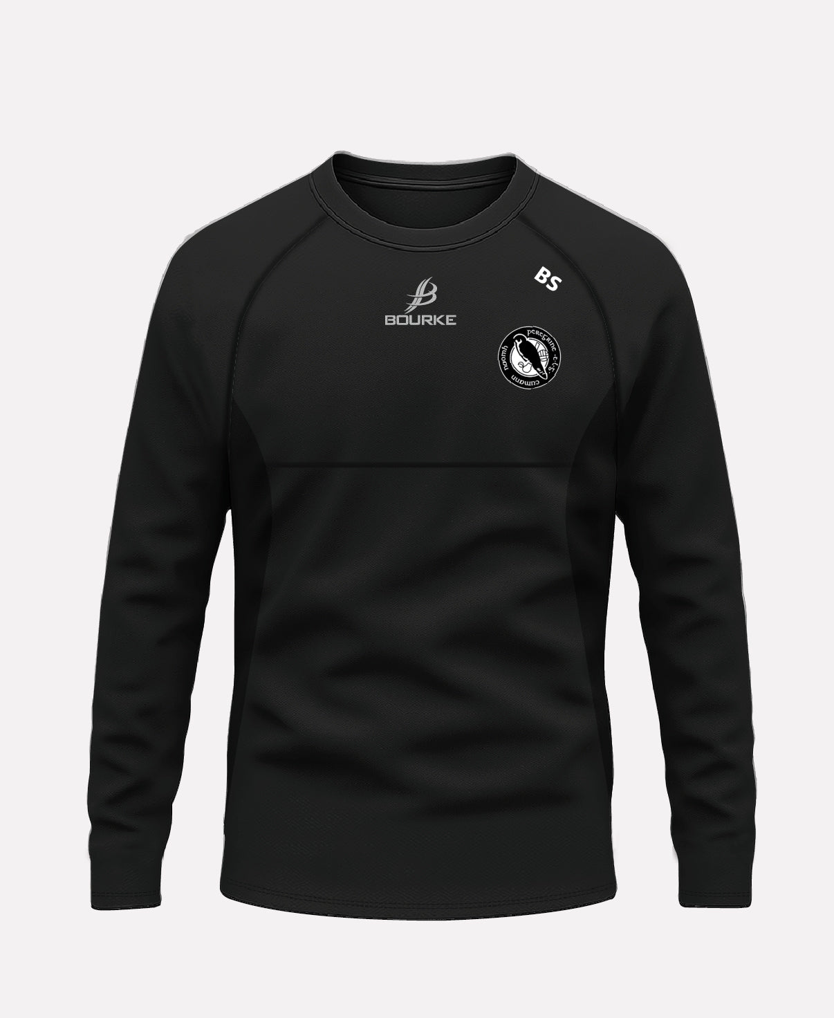 St Peregrines GAA BARR Crew Neck (Black)