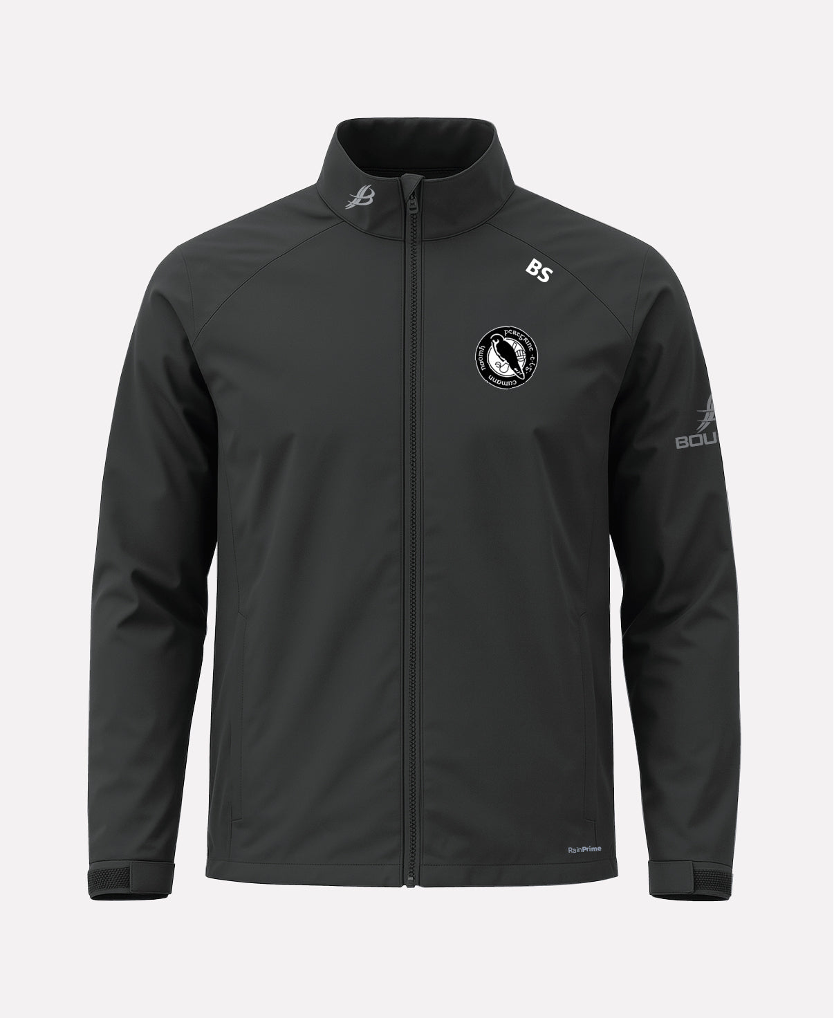 St Peregrines GAA TEASRA Waterproof Jacket (Black)