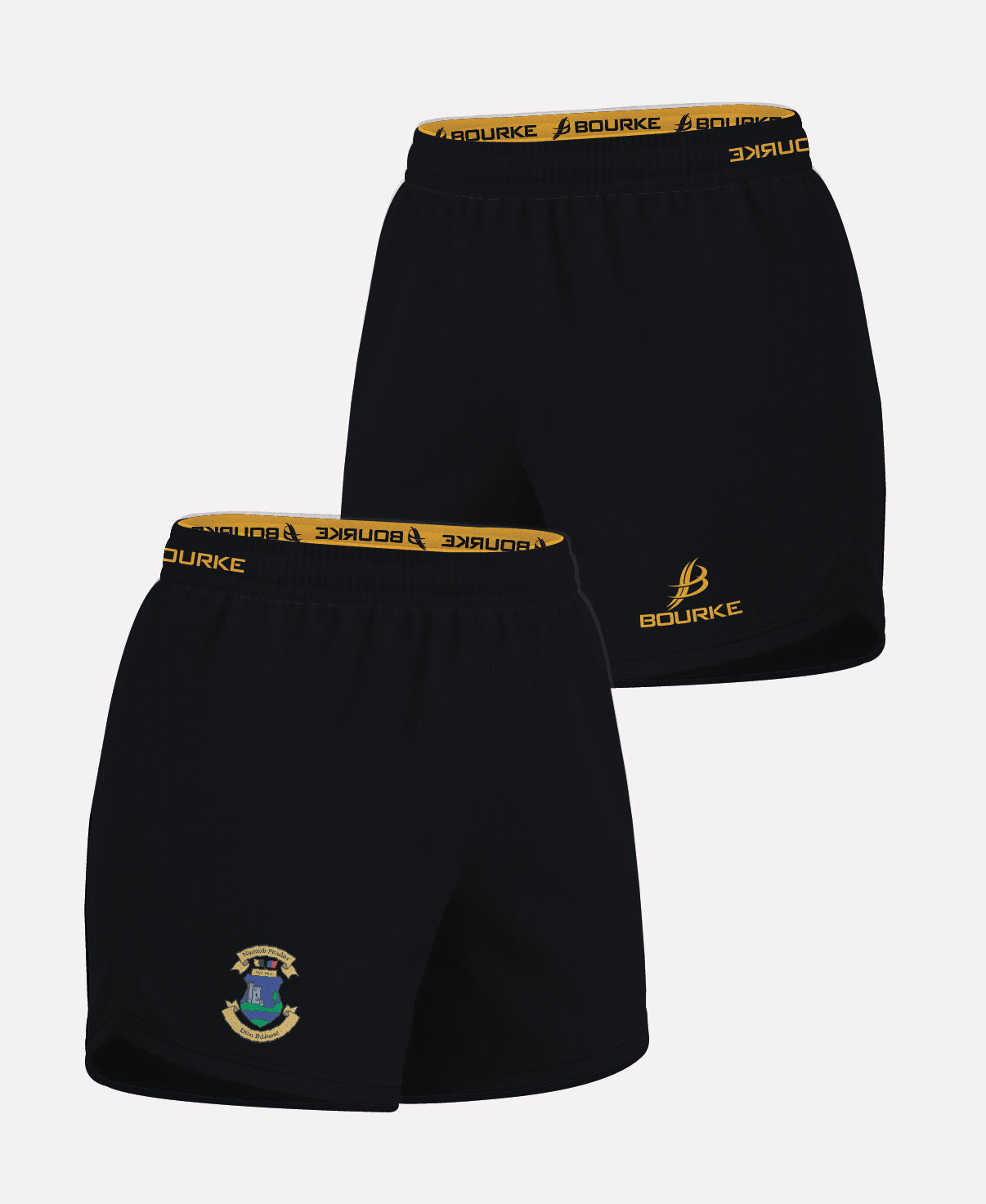 St Peters Dunboyne GAA FLEX Womens Shorts (Black)