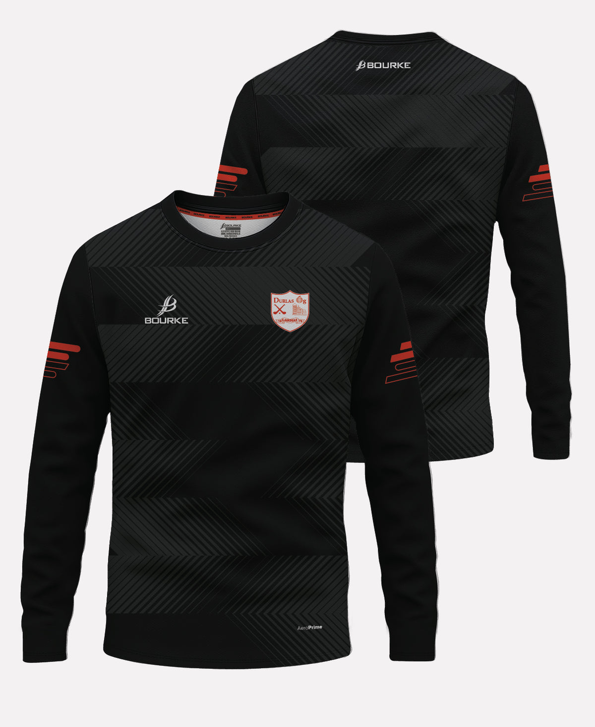 Durlas Og Warm Up Crew Neck 26/27 (Black)
