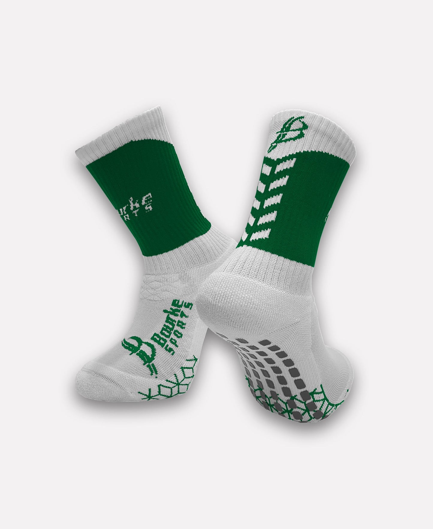 Templemore Camogie Miniz Chevron Socks (Green/White)