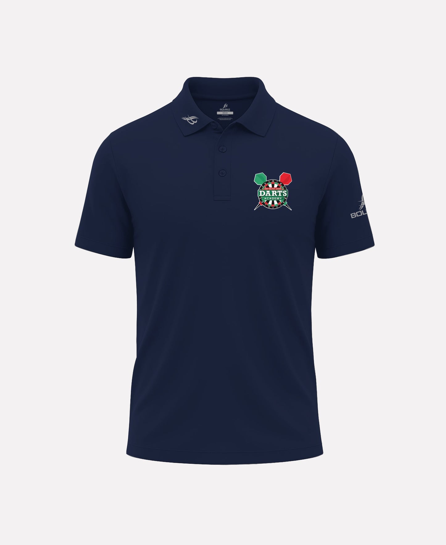 West Belfast Junior Darts Academy FORTIS Polo Shirt (Navy)