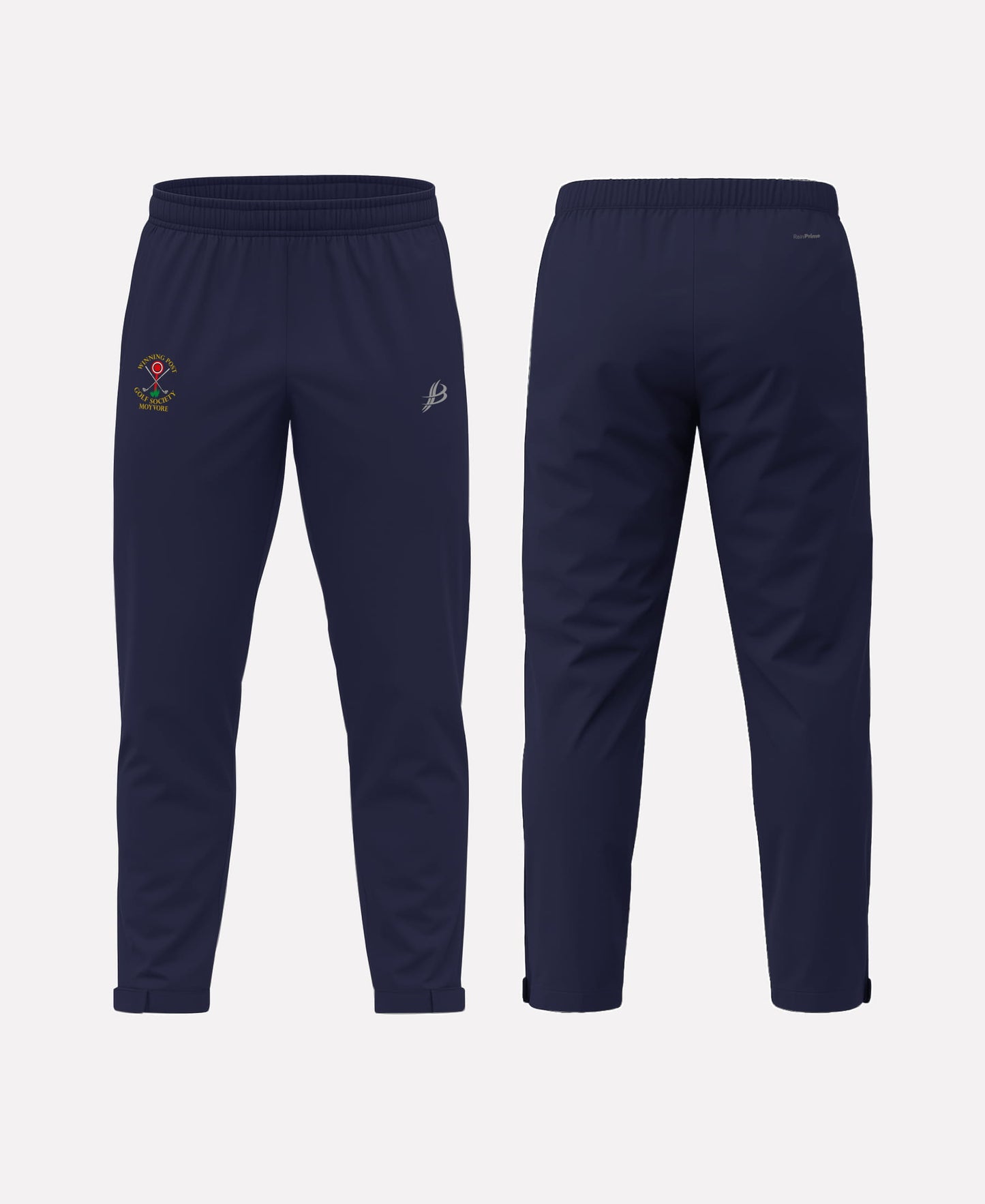 Winning Post Golf Society TEASRA Waterproof Pants (Navy)