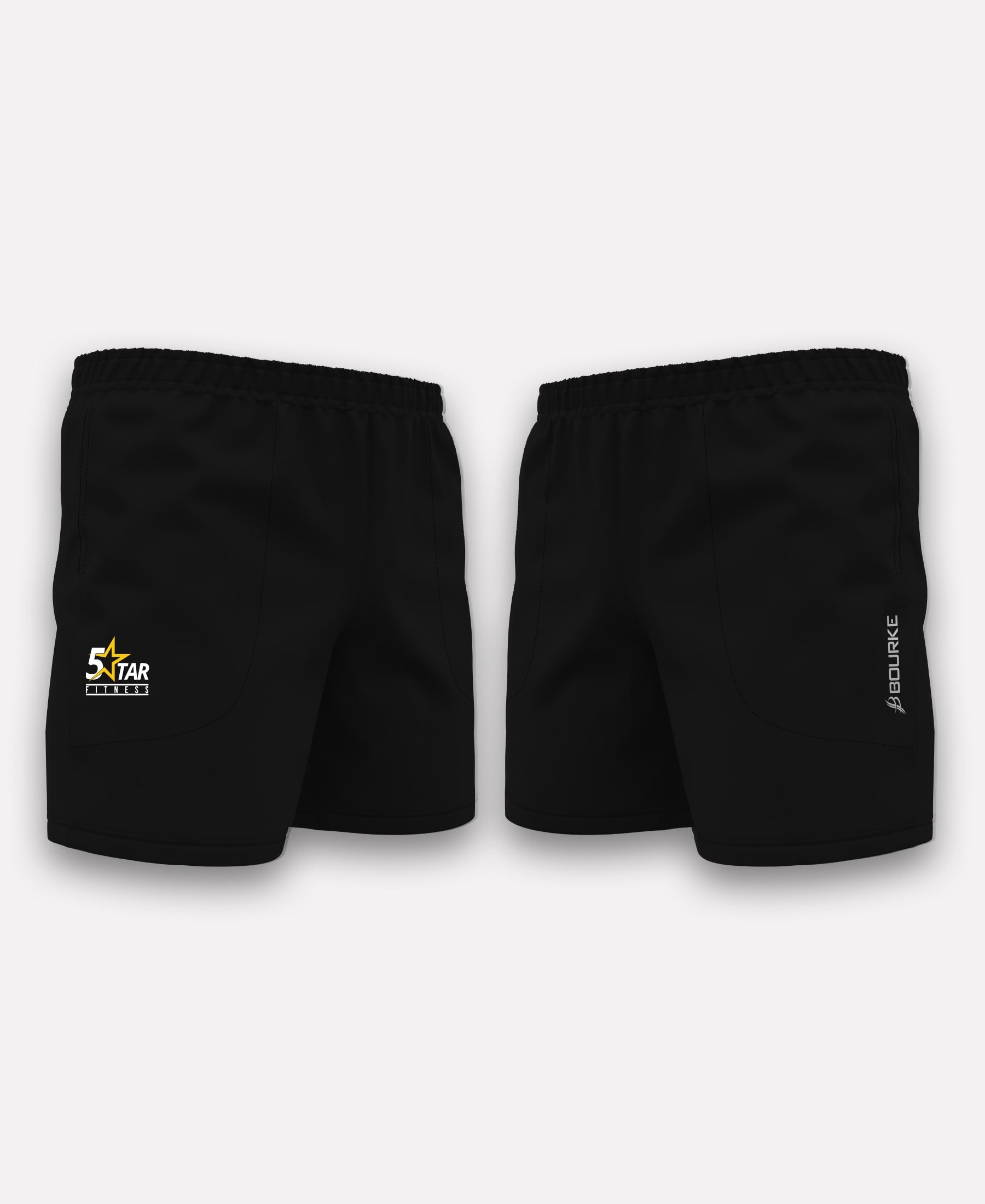 5 Star Fitness TACA Gym Shorts (Black)