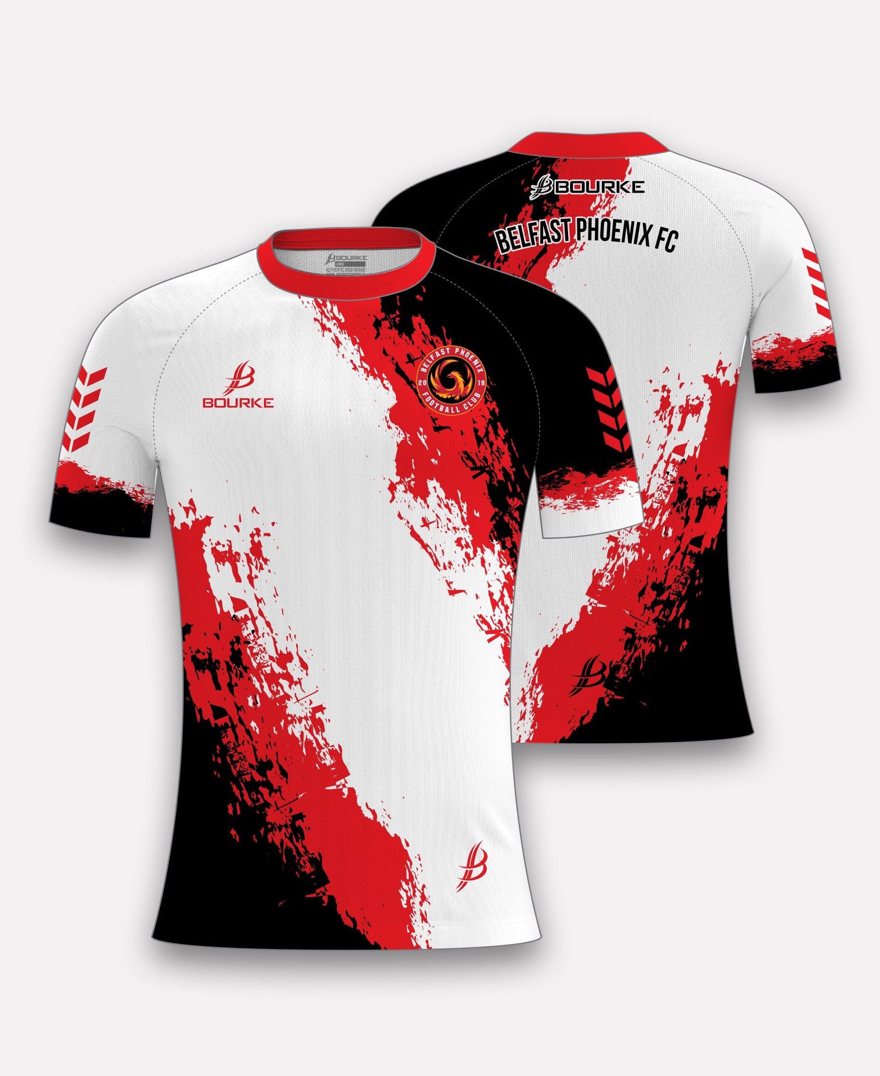 Belfast Phoenix FC Jersey White 2022 – Bourke Sports (.IE) Website