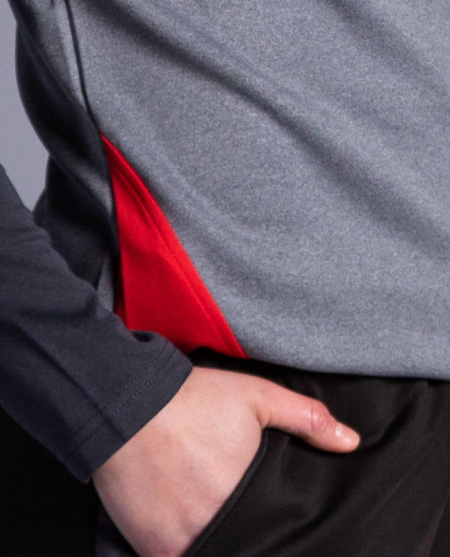 BUA20 Kids Crew Neck (Red)