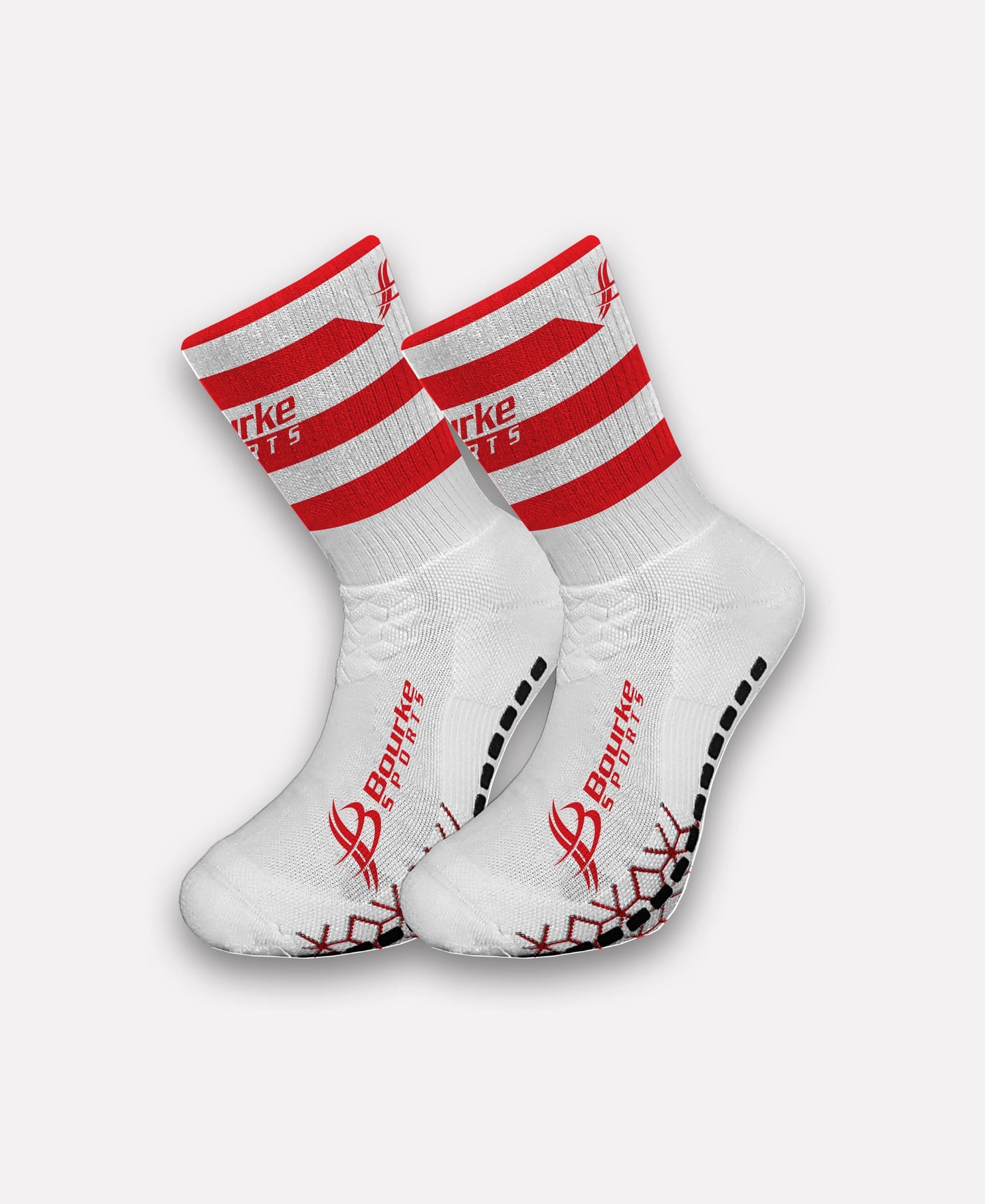 Derry Camogie Miniz Socks (Red/White)