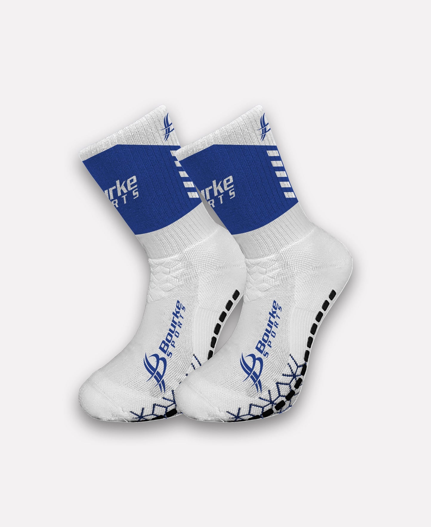 Holy Child Primary School Belfast Miniz Chevron Socks (Blue/White)