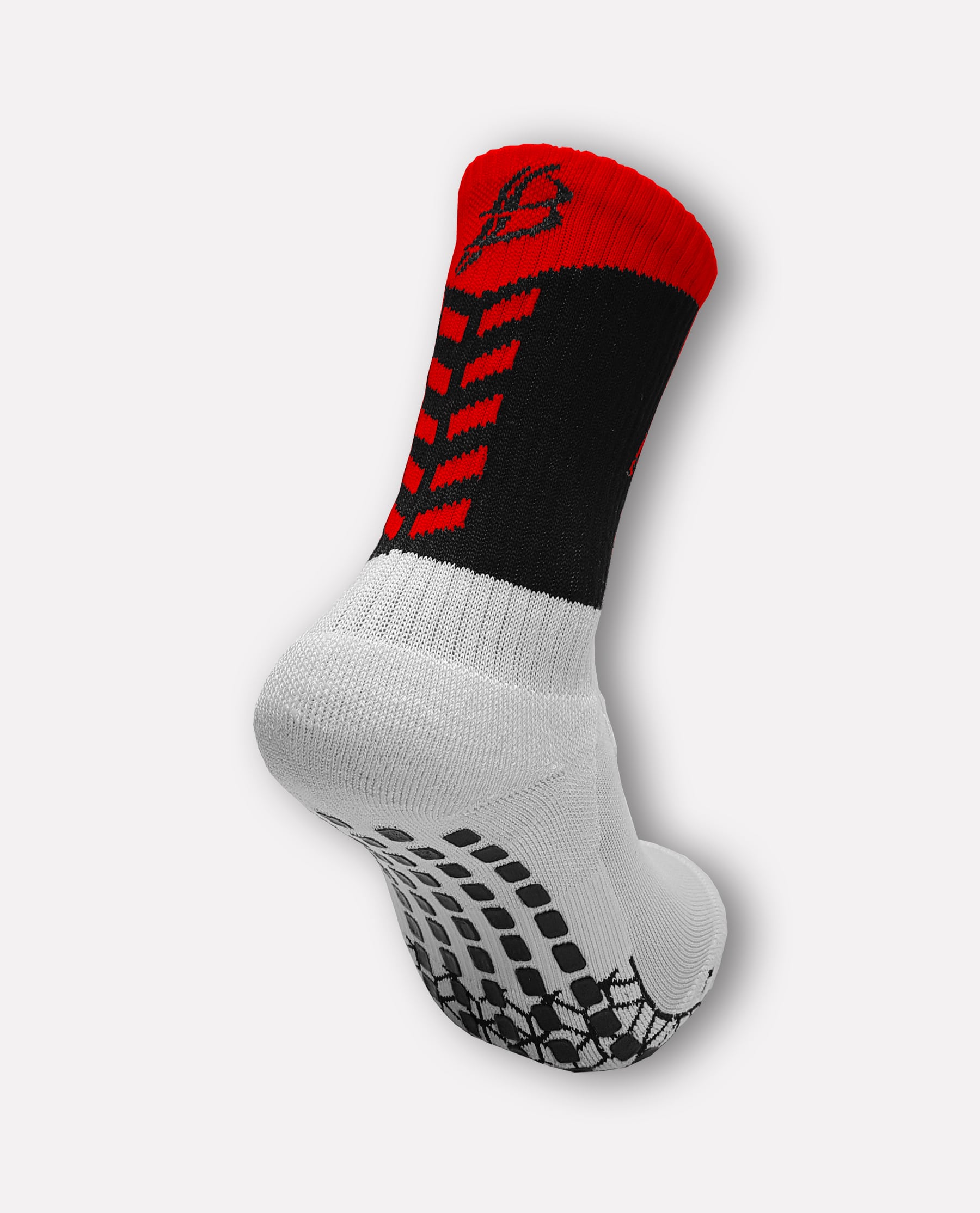 Belfast Phoenix FC Miniz Chevron Socks Black/Red