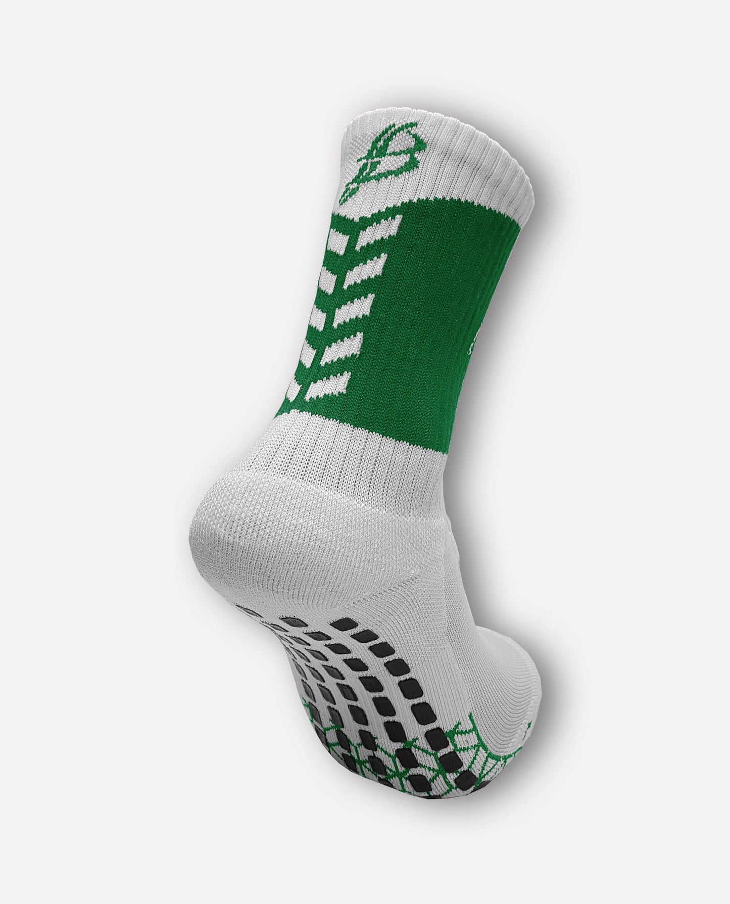 Holycross Ballycahill LGFA Miniz Chevron Socks (Green/White)